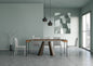 Extendable Console Table Diamante Orso with Iron Frame