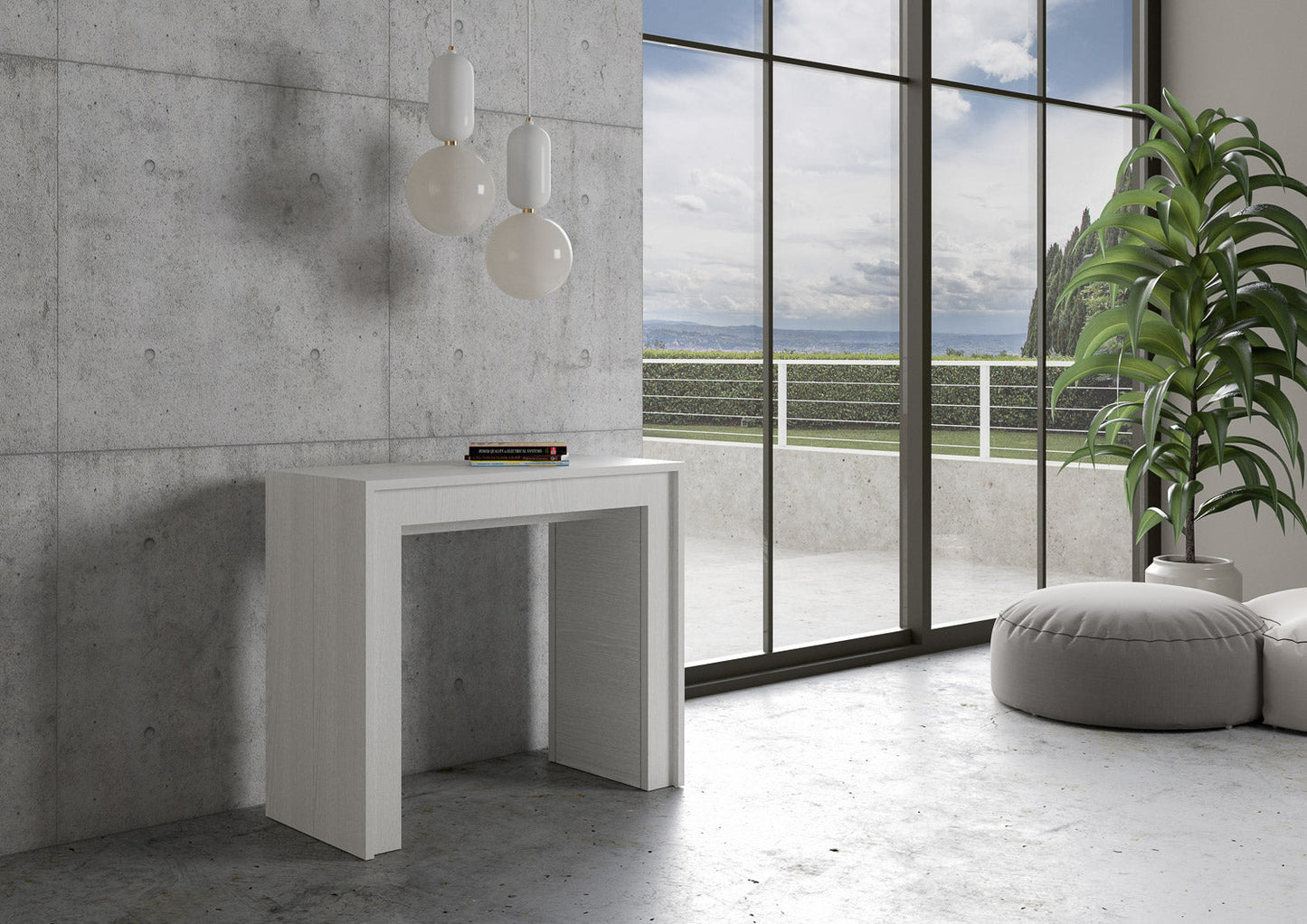 Consolle Allungabile Elegante Mia con Varie Dimensioni