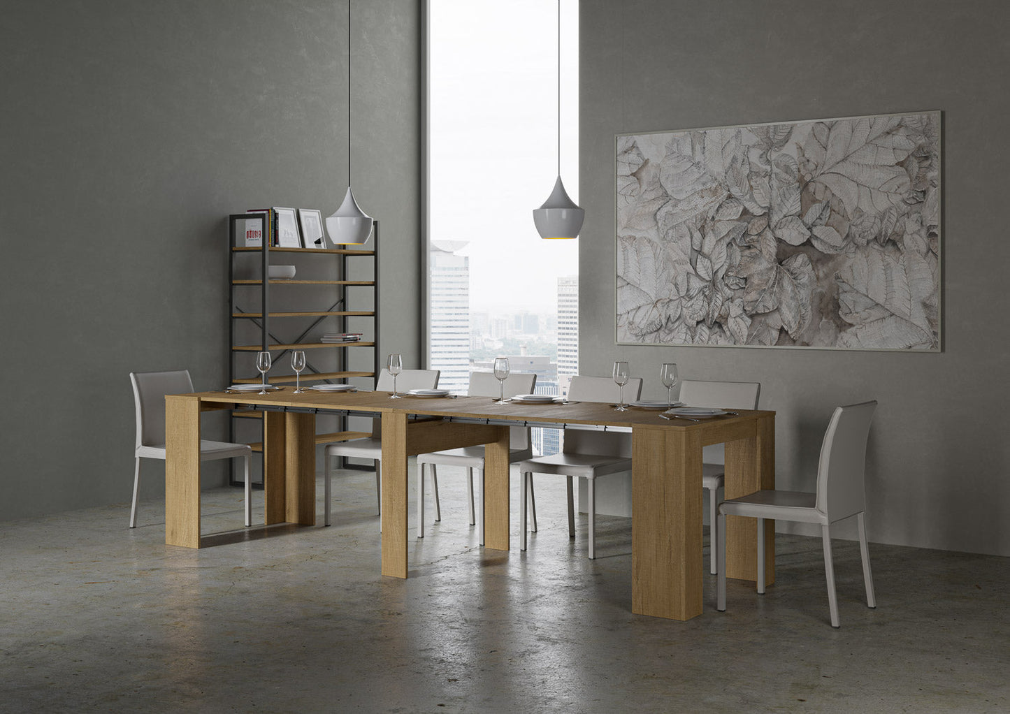 Consolle Estensibile Venus 90x48/296 cm in Vari Colori
