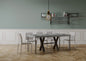 Xenia Extendable Console Table with Anthracite Frame