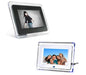 DIGITAL PHOTO FRAME 7 USB PHOTOS VIDEO MONITOR MP3 JPG SD AVI REMOTE CONTROL WHITE BLACK