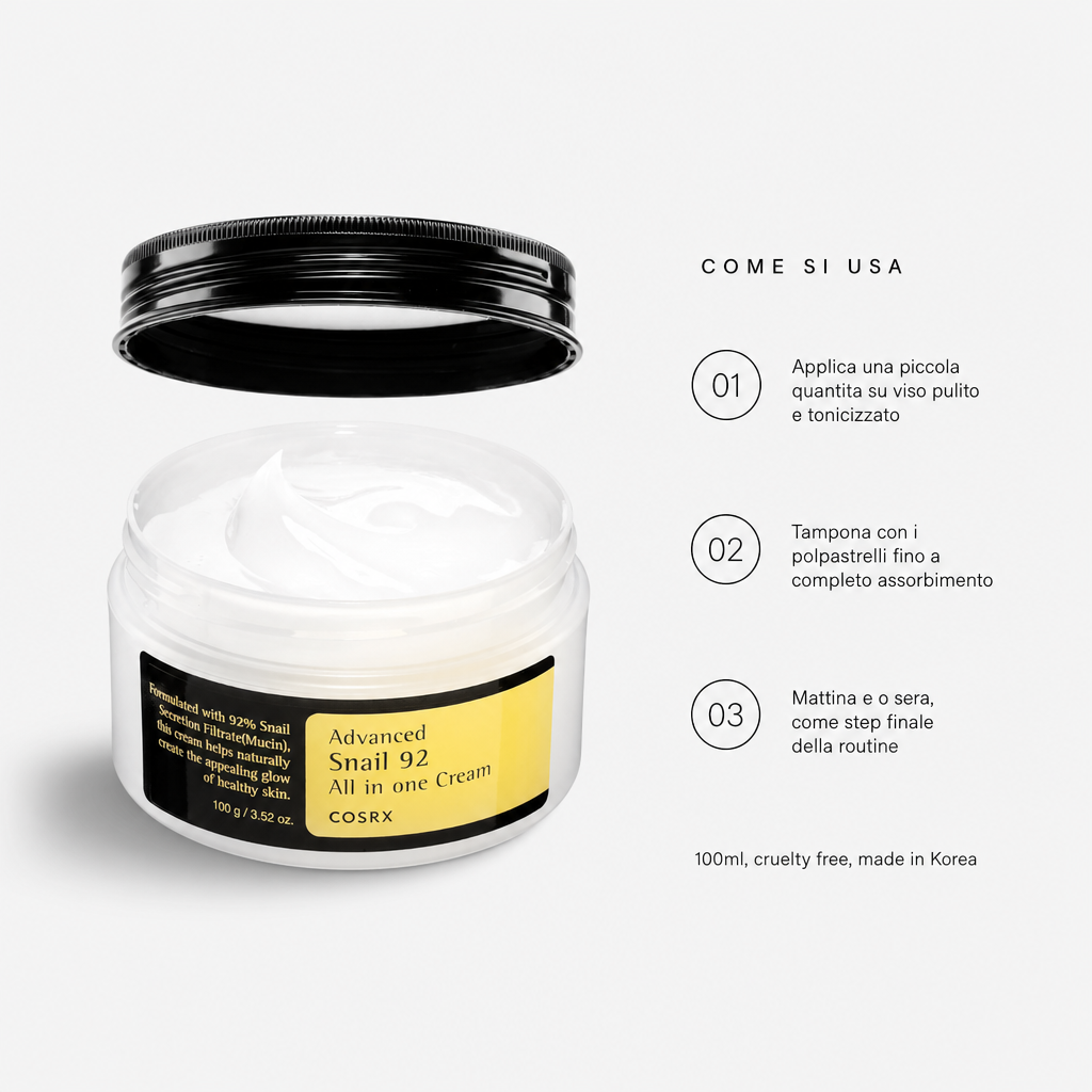 COSRX Advanced Snail 92 Cream – Regenerative Cream 100ml