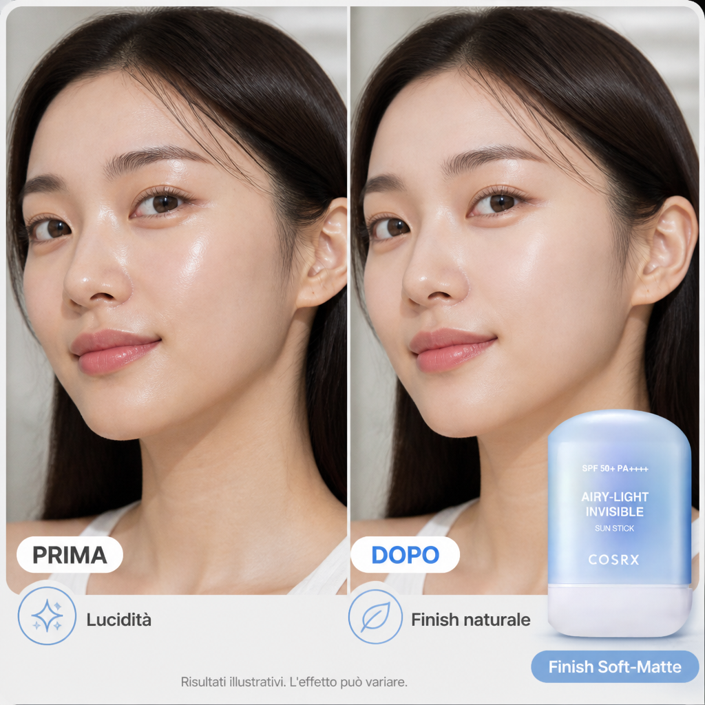 COSRX Airy-Light Invisible Sun Stick SPF50+ – Solare Mat 19g