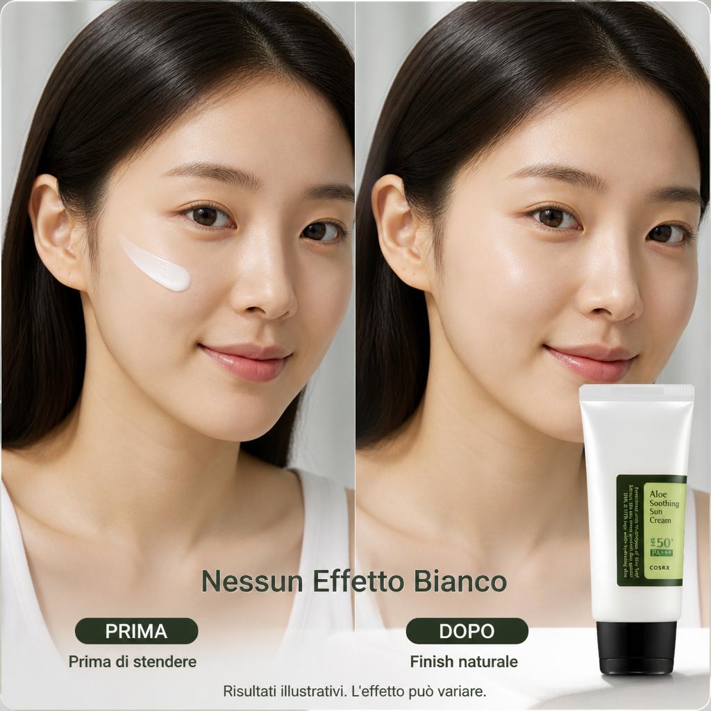COSRX Aloe Soothing Sun Cream SPF50+ – Crema Solare Lenitiva 50ml