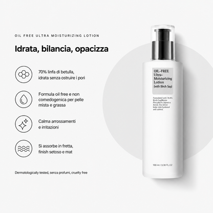 COSRX Oil Free Moisturizing Lotion – Crema Leggera 100ml