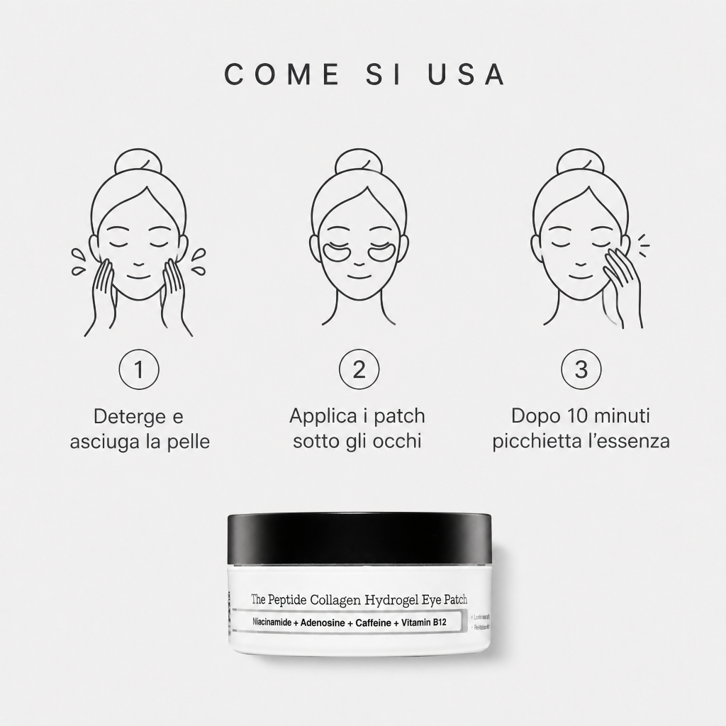 COSRX The Peptide Collagen Hydrogel Eye Patch – Patch Occhi 60 pz