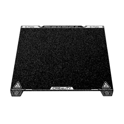 CREALITY 3D K1 MAX PEI BUILD PLATE WITHOUT SOFT MAGNETIC STICKER - 315 X 310MM