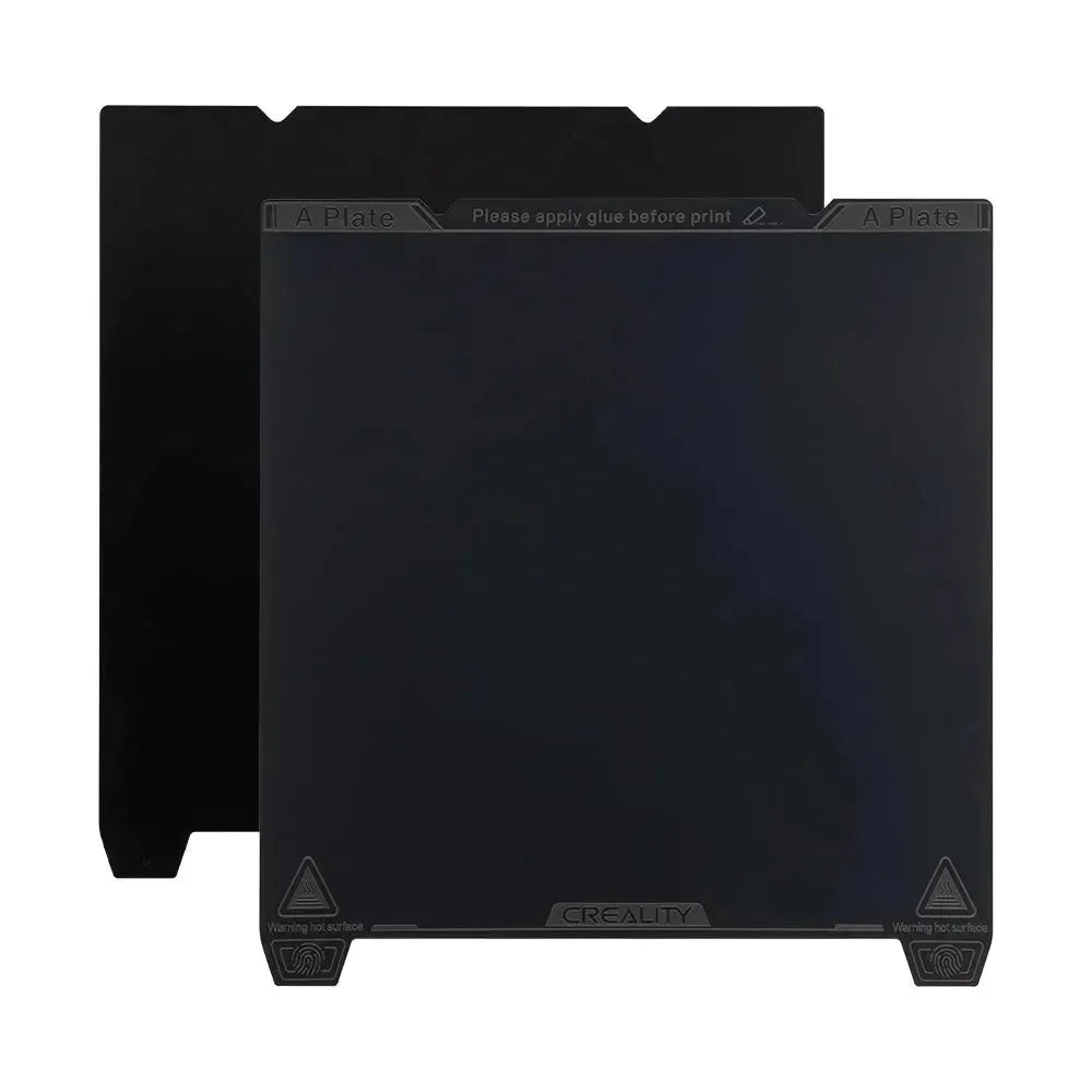 CREALITY 3D K1 MAX SMOOTH PEI BUILD PLATE WITHOUT SOFT MAGNETIC STICKER - 315 X 310MM