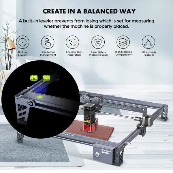 Creality Laser Falcon Engraver 10W - Incisore Laser