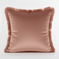 Cuscino Arredo in Velluto con Frange 45x45 cm