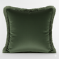 Cuscino Arredo in Velluto con Frange 45x45 cm