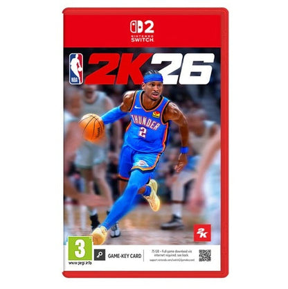 NBA 2K26 Videospiel Nintendo Switch 2 Spiel EU ITA Neu Versiegelt