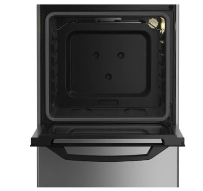 BEKO GASHERD 4 BRENNER ELEKTROOFEN 54L 50x50 SILBER CSS42014FS