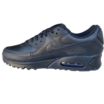 Nike Air Max 90 LTR CZ5594-001 Nero | Sneaker Uomo Pelle Premium Iconica