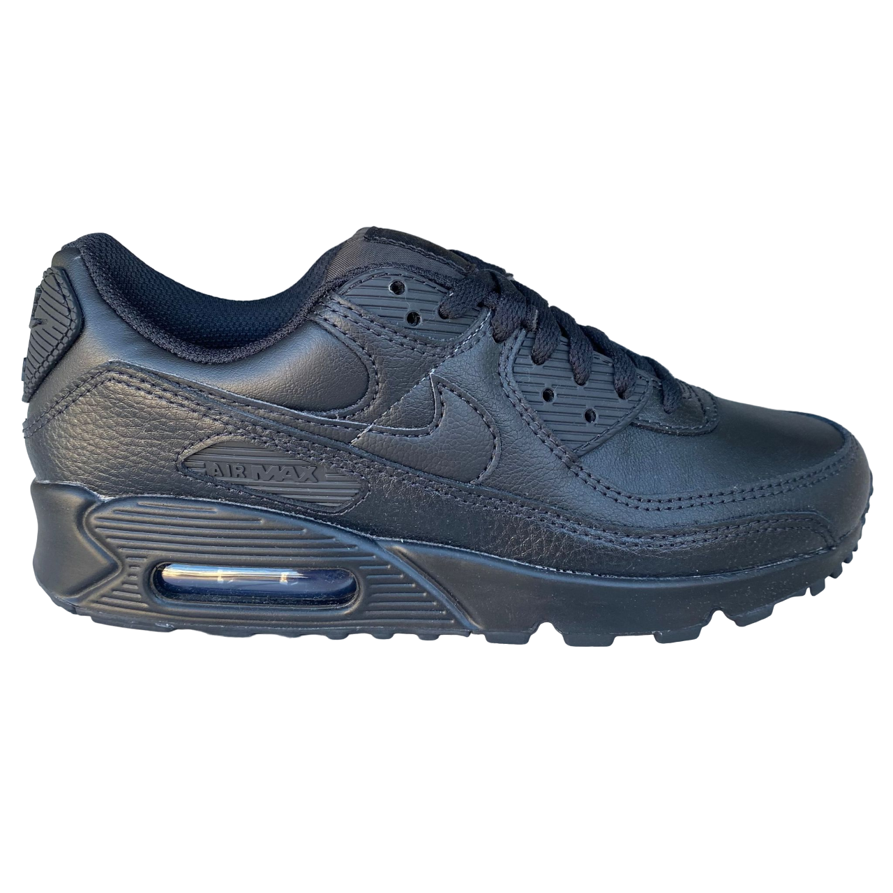 Nike Air Max 90 LTR CZ5594-001 Nero | Sneaker Uomo Pelle Premium Iconica