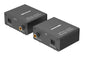 Kit TX-RX Extender Audio TOSLINK SPDIF, 100MT UTP,  POE