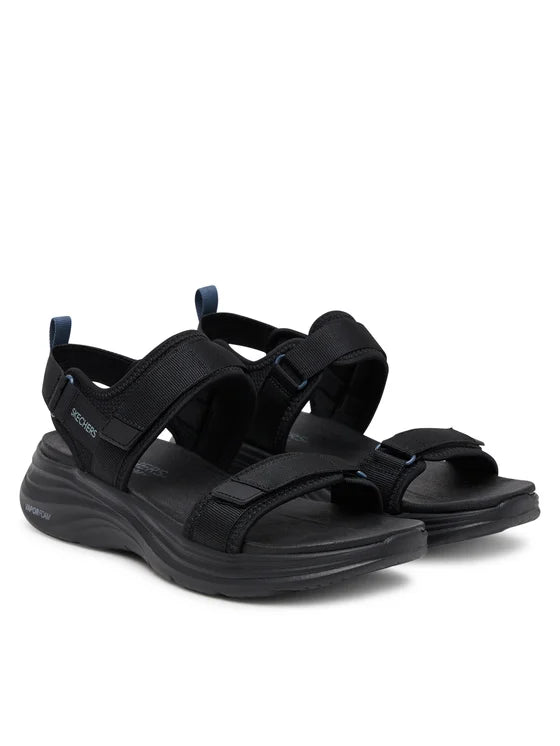 Skechers Sandali Vapor Foam Laidback Moments 120009/BBK Nero Donna