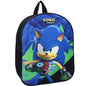 Sega Backpack - Sonic Prime Time 3D Rucksack School Bag Nursery Child