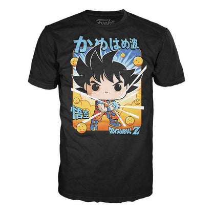 Set Funko Pop Dragon Ball Z Funko Goku Vinyl + T Shirt Tee Box Bundle Tg Large