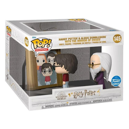 Funko Pop! Moments Harry Potter -(145) Albus Dumbledore mit dem Spiegel Nerhegeb