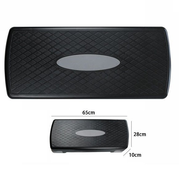 Stepper Aerobic Stepbrett 2-stufig verstellbar Cardio Fitness Yoga Studio