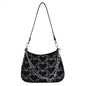 Women's Handbag with Love Embroidery