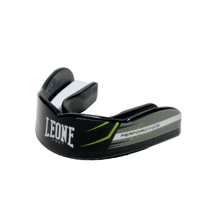 Leone Paradenti REVO FLUO PD522F Nero – Paradenti unisex, protezione boxe, comfort, design fluo