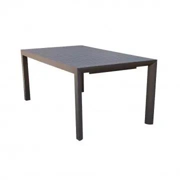 Tavolo Houston allungabile in alluminio  225/300 x 100