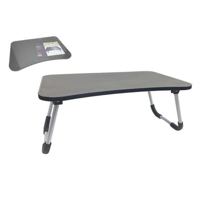 Tavolino Da Letto Pieghevole Vassoio Per Colazione Pc Notebook | Col. Legno Nero