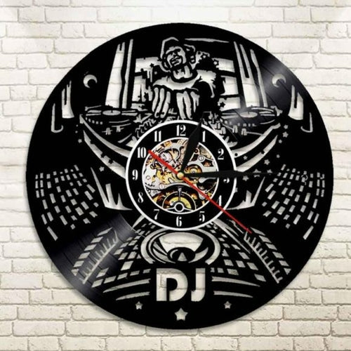 Orologio da parete DJ in vinile – idea regalo