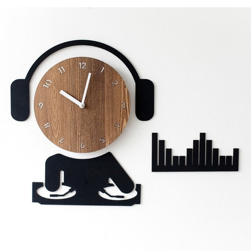 Orologio da parete DJ ultra silenzioso