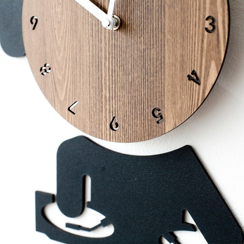 Orologio da parete DJ ultra silenzioso