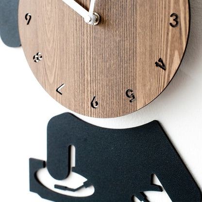 Orologio da parete DJ ultra silenzioso