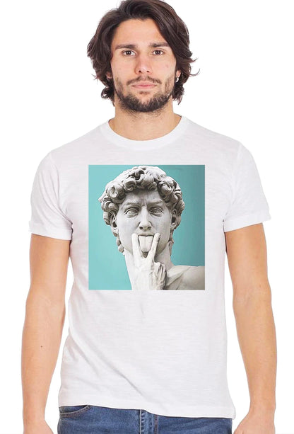 T-shirt Uomo 'David di Leonardo' Cotone Eco