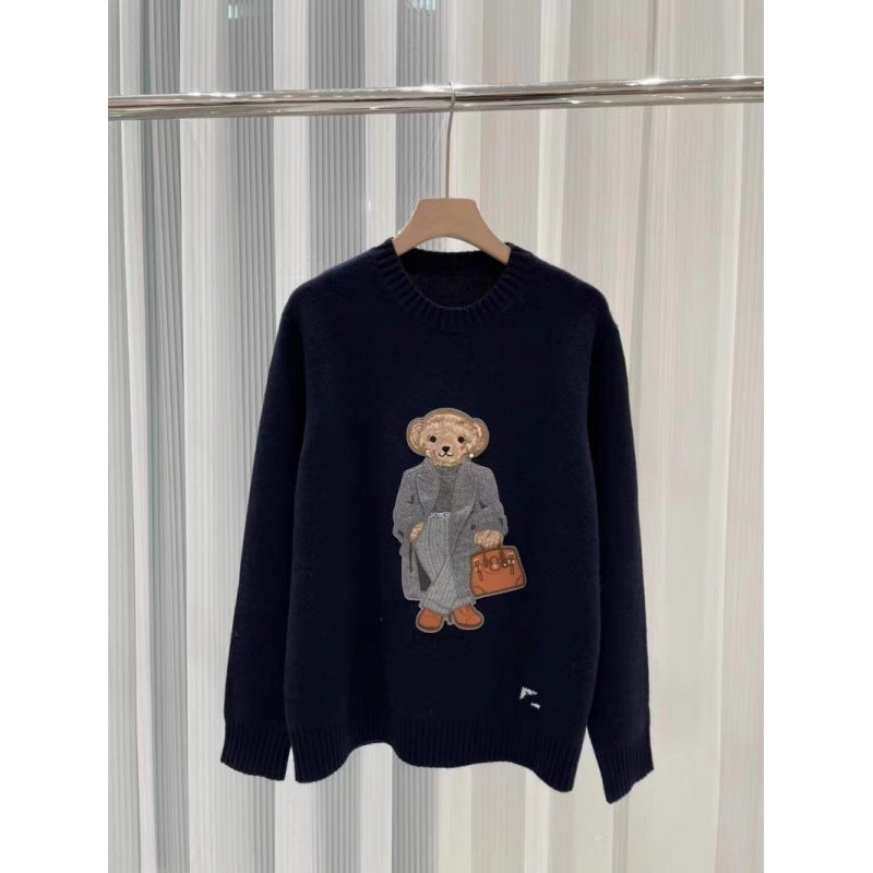 Maglione lungo lavorato a maglia dal carattere temperamentale