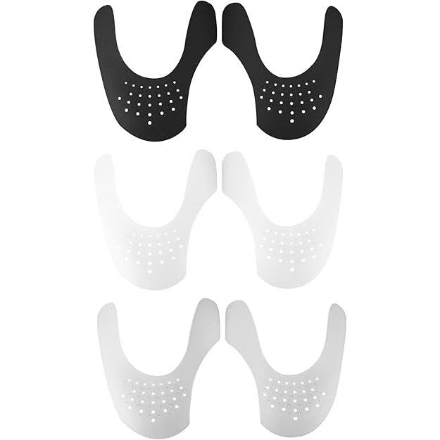 3 Paar Schuhschilde gegen Falten und Knicke, Sneaker Shield Schutz für Damen und Herren