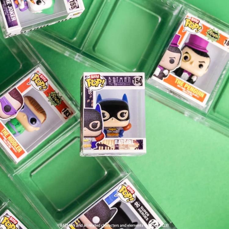Funko Bitty Pop! DC Comics 4er-Pack – Batman/The Riddler/Batgirl + Überraschungsfigur