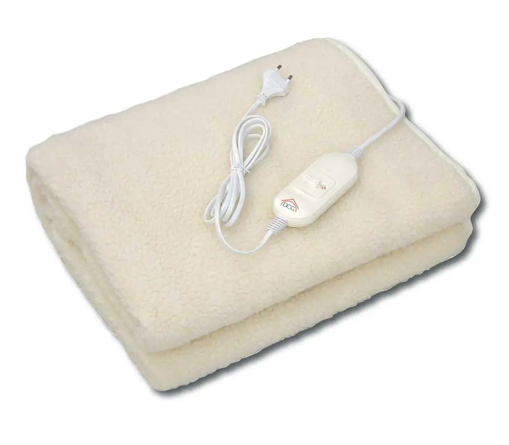 scaldaletto matrimoniale lana sintetica cm.160x140 2x60W 3 potenze