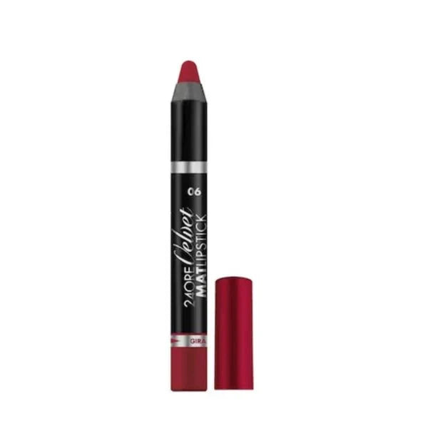 Deborah Milano 24Ore Velvet Mat Lipstick – Rossetto Donna Lunga Durata Opaco