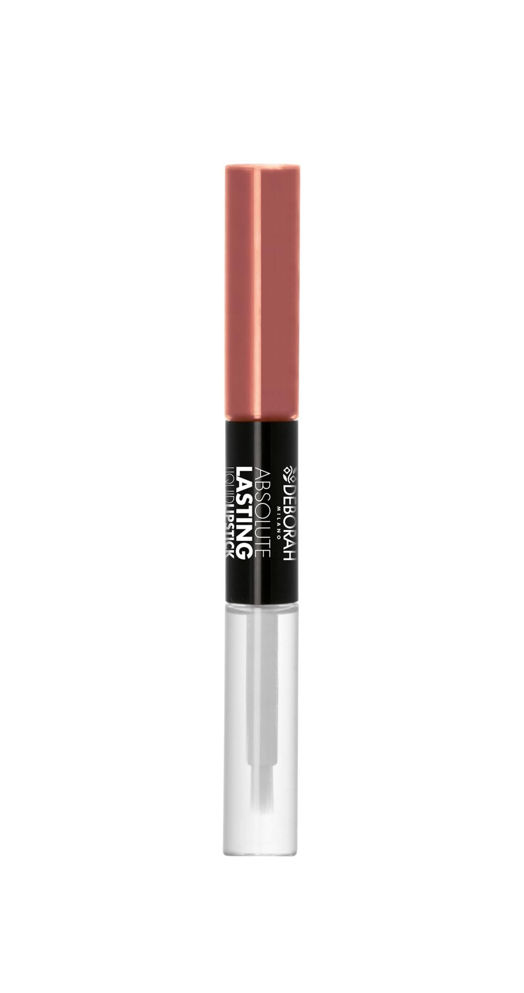 Deborah Milano Absolute Lasting Liquid Lipstick 8 ml – Rossetto Liquido Opaco Lunga Durata 6 Nuances