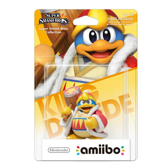 AMIIBO SUPER SMASH BROS COLLECTION (KING DEDEDE No.28) NINTENDO FIGURE STATUETTE