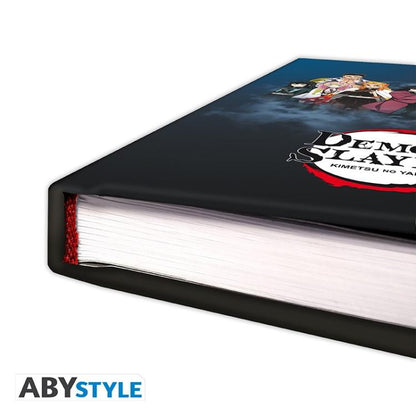 DEMON SLAYER Taccuino A5 ABYstyle COLLEZIONE NOTEBOOK UFFICIALE 21.7cm x 15.5cm