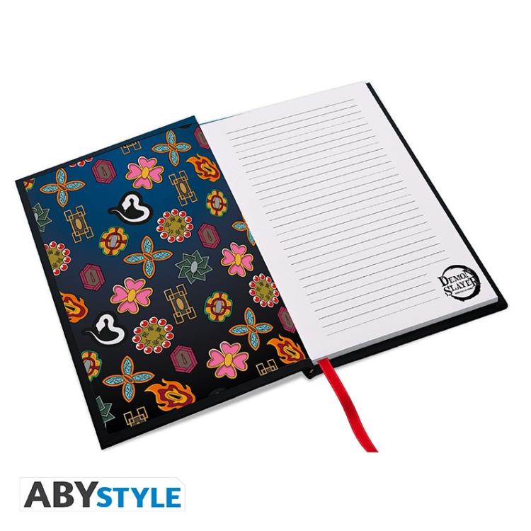 DEMON SLAYER Taccuino A5 ABYstyle COLLEZIONE NOTEBOOK UFFICIALE 21.7cm x 15.5cm