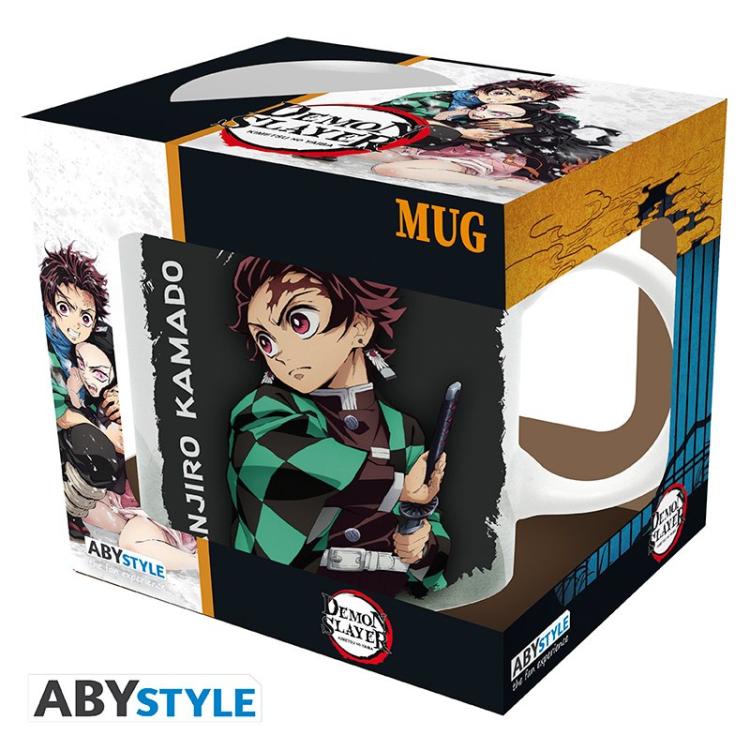 ABYSTYLE DEMON SLAYER MUG: "TANJIRO" CERAMIC COFFEE MUG WITH HANDLE 320ML