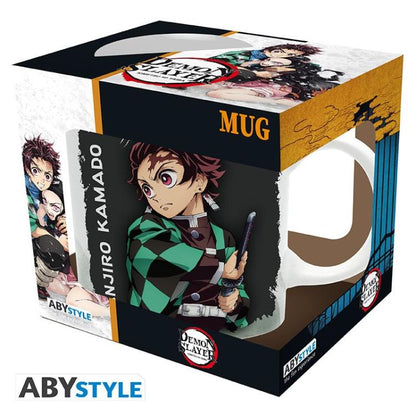 ABYSTYLE DEMON SLAYER MUG: "TANJIRO" CERAMIC COFFEE MUG WITH HANDLE 320ML