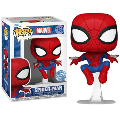 Funko Pop! Marvel – (1454) Spider-Man Web Swing Spidey Sonderfigur 9 cm