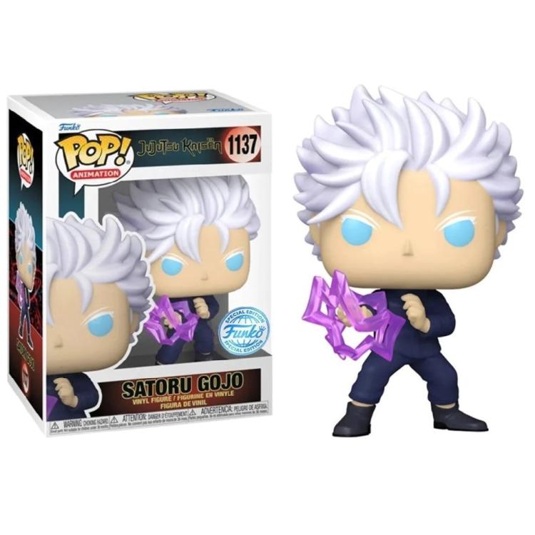 Funko Pop! Animation Jujutsu Kaisen (1137) - Satoru Gojo Hohl-Lila-Spezial 9cm