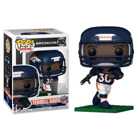 Funko Pop! Football NFL Broncos (262) – Terrell Davis Vinylfigur Statue 9 cm