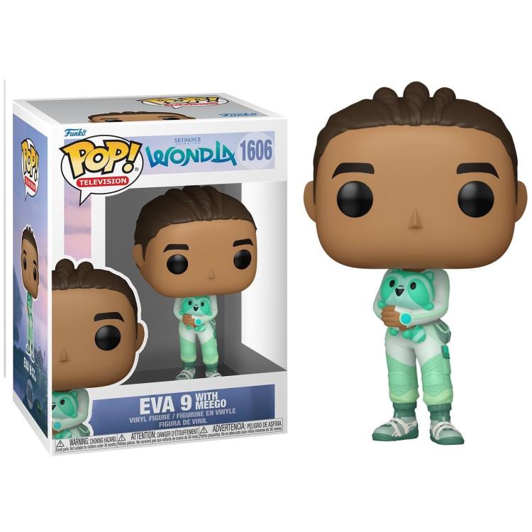 Funko Pop! Disney Television Skydance Wondla (1606) Eva 9 mit Meego Figur 9cm