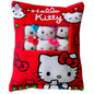 Hello Kitty Cushion + 6 Mini Plush Toys Inside with Various Moods